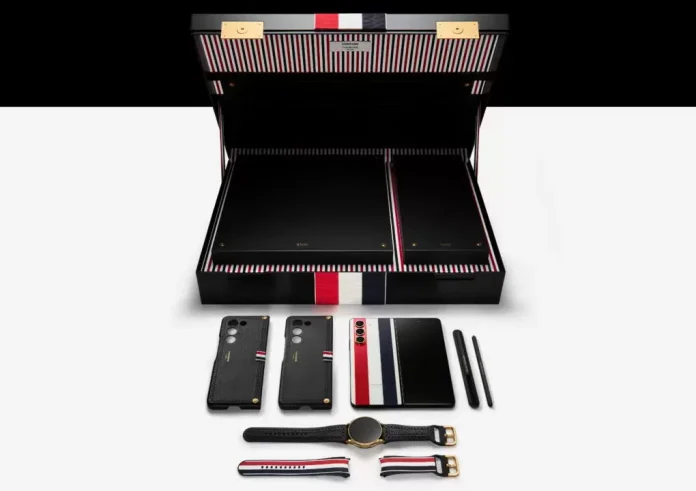 Samsung and Thom Browne Unveil Galaxy Z Fold5 and Watch6 Thom Browne Edition