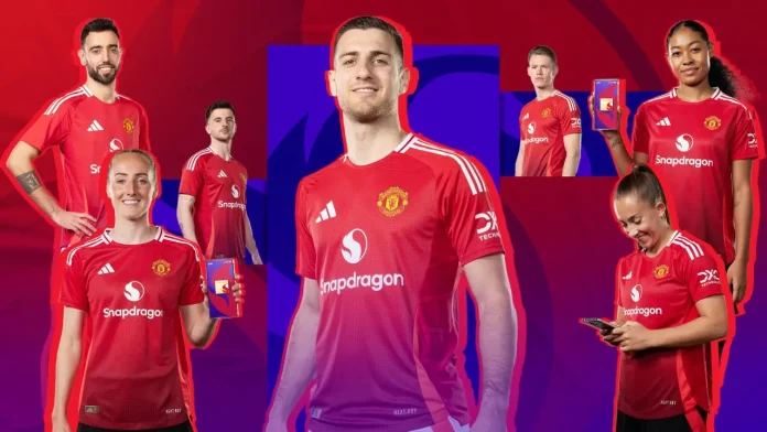Snapdragon Takes Center Stage: New Logo to Grace Manchester United Jerseys