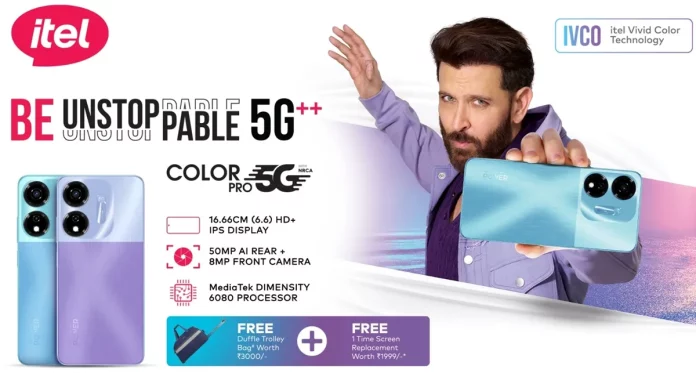 Itel Unveils the Color Pro 5G: A Budget Phone with a Chameleon Twist