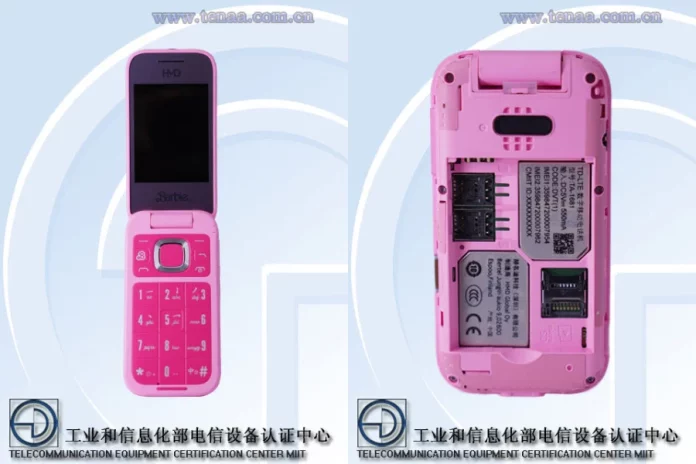 HMD to Launch Barbie-Themed Flip Phone