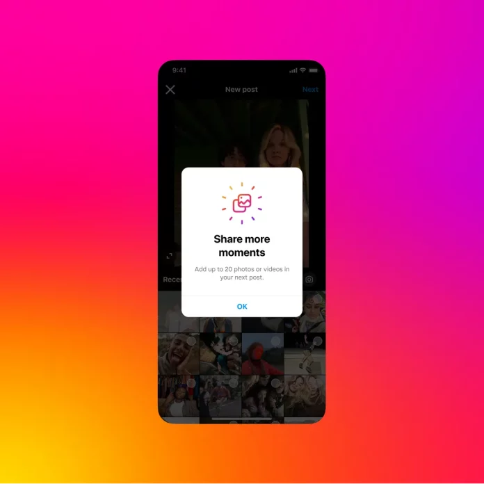 Instagram Carousel Now Upgraded to 20 Slides