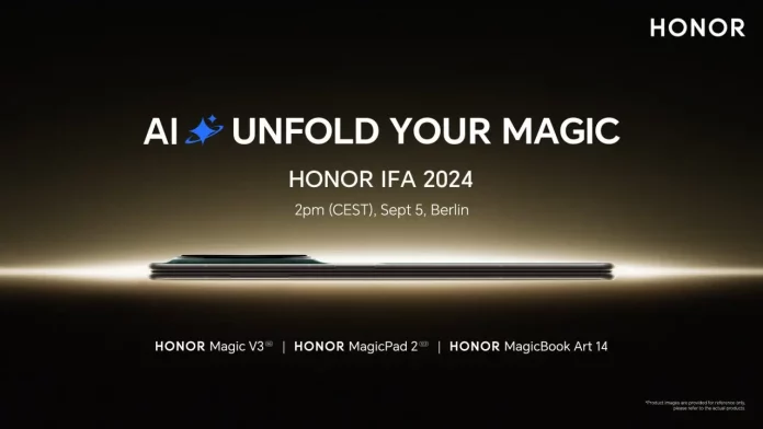 Honor Magic V3 to Launch Globally at IFA 2024