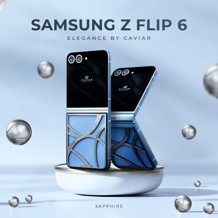 Caviar's Tenniscore Galaxy Z Flip6: A Luxury Smartphone for the Discerning Tennis Fan