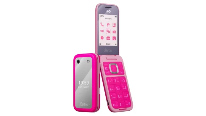 HMD Global Launches Nostalgic Barbie-Themed Flip Phone