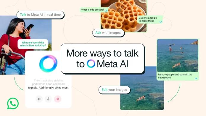 Meta AI on WhatsApp Introduces Voice and Photo Editing Features